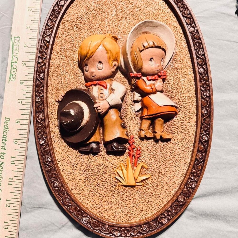 Vintage Wall Decor-1980's western cottage cabin home-accessories - Picture 8 of 8
